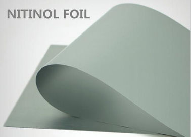 Tinggi Plastisitas Khusus Paduan Nitinol Sheet / Strip