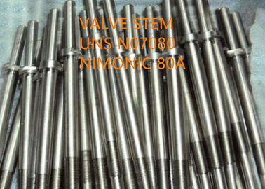 UNS N07080 Exhaust Valve Paduan Untuk Daya Tinggi Mesin Pembakaran Internal Exhaust Valve