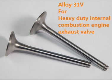 Round Bar / Forgings Exhaust Valve Paduan Untuk Tugas Berat Internal Combustion Engine Exhaust Valve