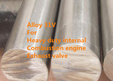 Round Bar / Forgings Exhaust Valve Paduan Untuk Tugas Berat Internal Combustion Engine Exhaust Valve