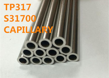 TP317 / S31700 Special Alloys Capillary 0.25 - 8.0mm OD Untuk Industri Horologis