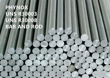 Cobalt base alloy Phynox alloy UNS R30003, R30008 untuk medis