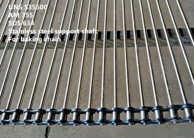 AM 355 / SUS 634 Kisaran Mencampur Paduan Suhu Tinggi 2500 - 2550 ° F Untuk Bagian Industri Makanan