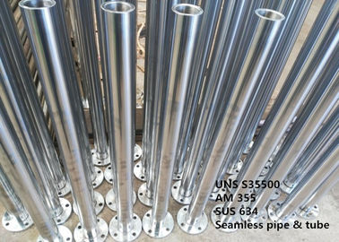 AM 355 / SUS 634 Kisaran Mencampur Paduan Suhu Tinggi 2500 - 2550 ° F Untuk Bagian Industri Makanan